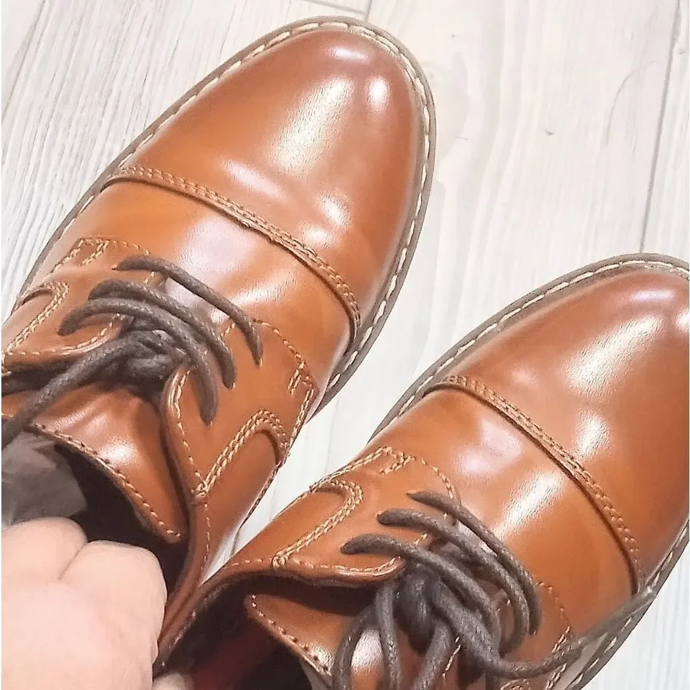 (S-4257) Bruno Marc Boy’s Dress Oxford Formal Shoes Sz 11